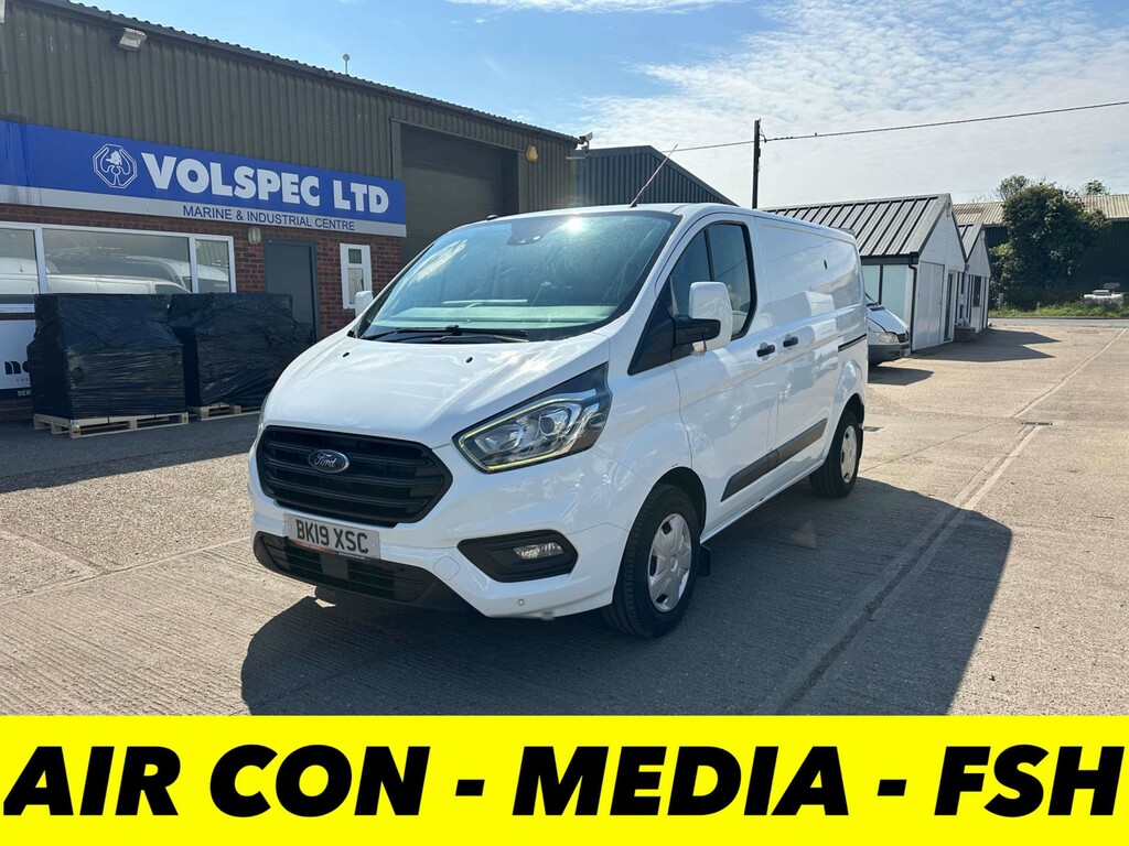 Ford Transit Custom 300 Ecoblue Trend Panel Van L1 H1 Eu White