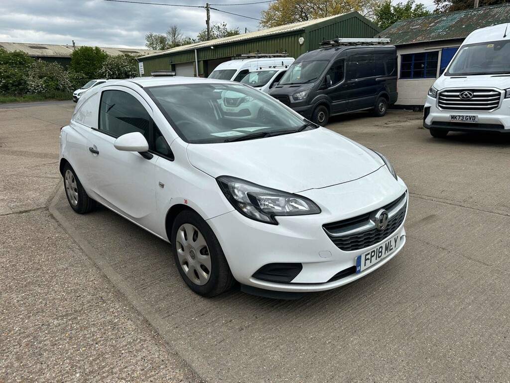 Vauxhall Corsa Ecoflex Car Derived Van Fwd L1 H1 S White #2