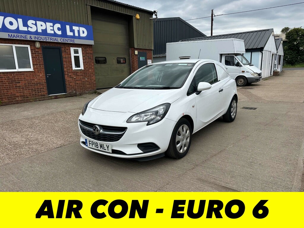 Vauxhall Corsa Ecoflex Car Derived Van Fwd L1 H1 S White