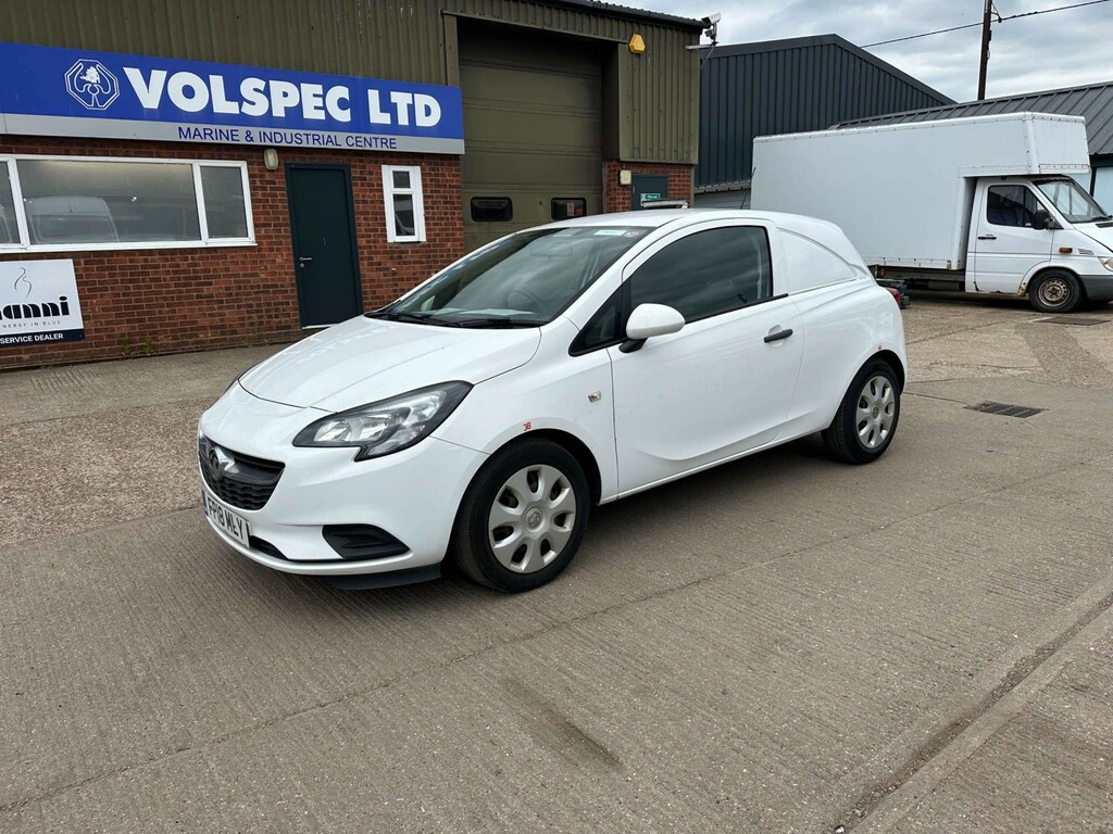 Vauxhall Corsa Ecoflex Car Derived Van Fwd L1 H1 S White #3