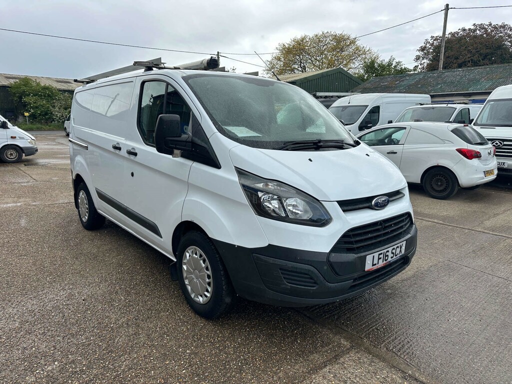 Ford Transit Custom 310 Econetic Panel Van L1 H1 LF16SCX White #2