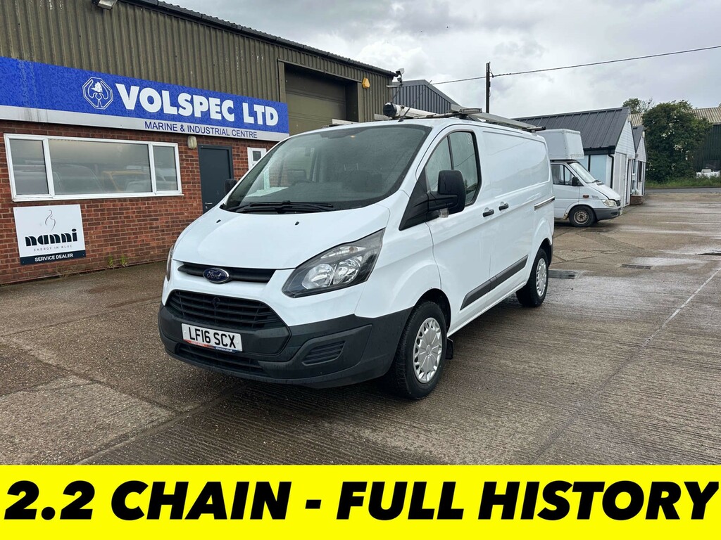 Ford Transit Custom 310 Econetic Panel Van L1 H1 White