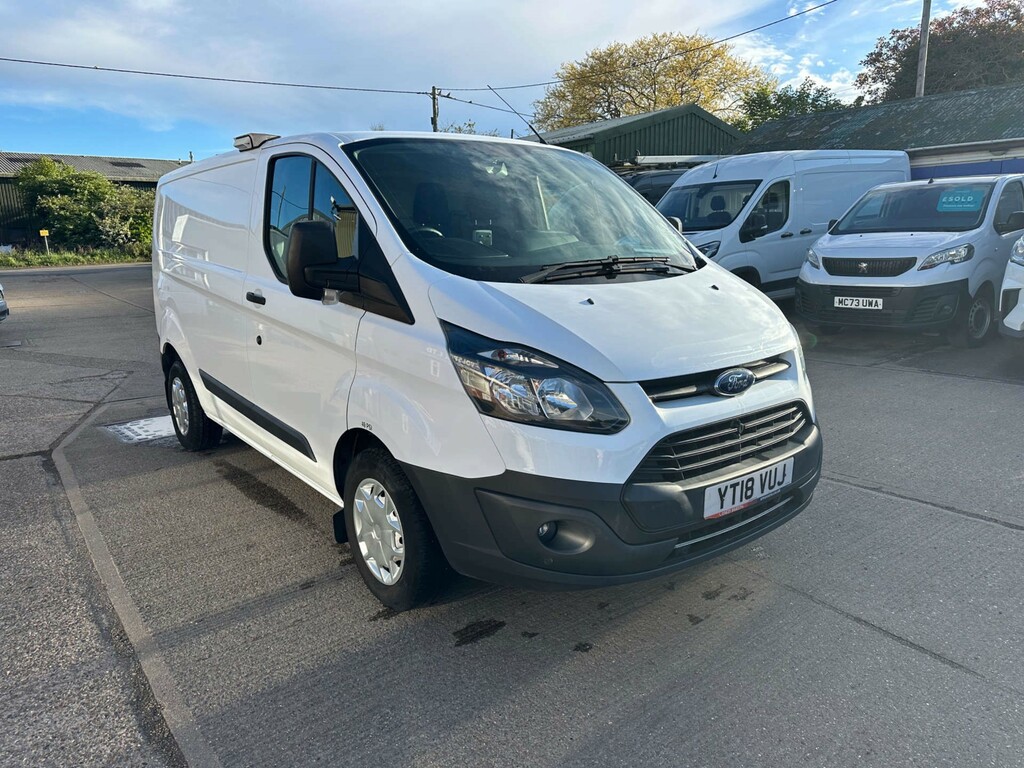 Ford Transit Custom 310 Panel Van L1 H1 YT18VUJ White #2