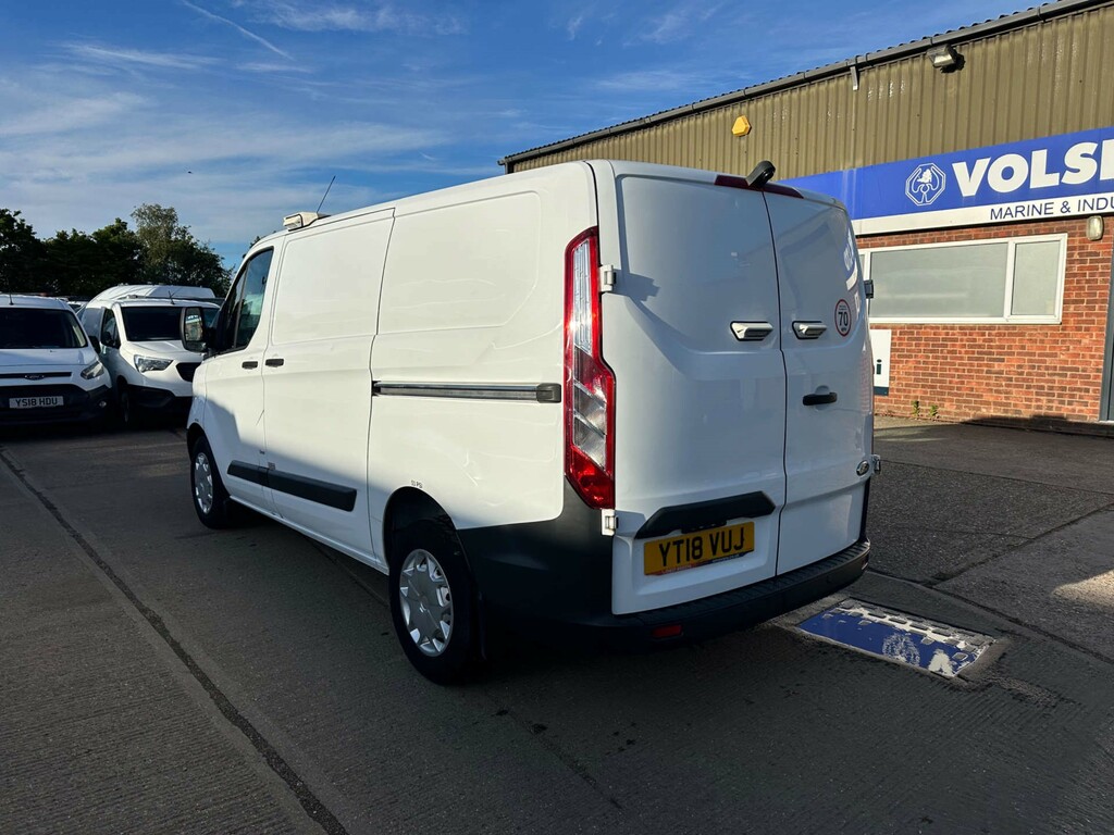 Ford Transit Custom 310 Panel Van L1 H1 YT18VUJ White #6
