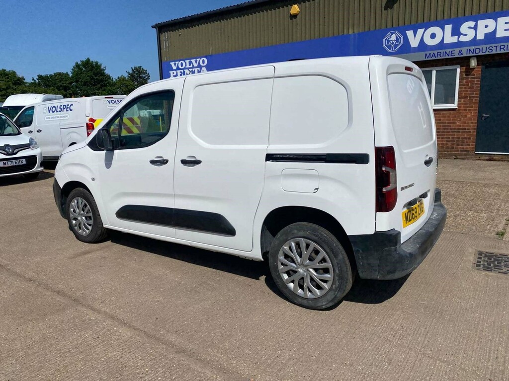 Citroen Berlingo Bluehdi 1000 Enterprise M Panel Van MD69ZKG White #5