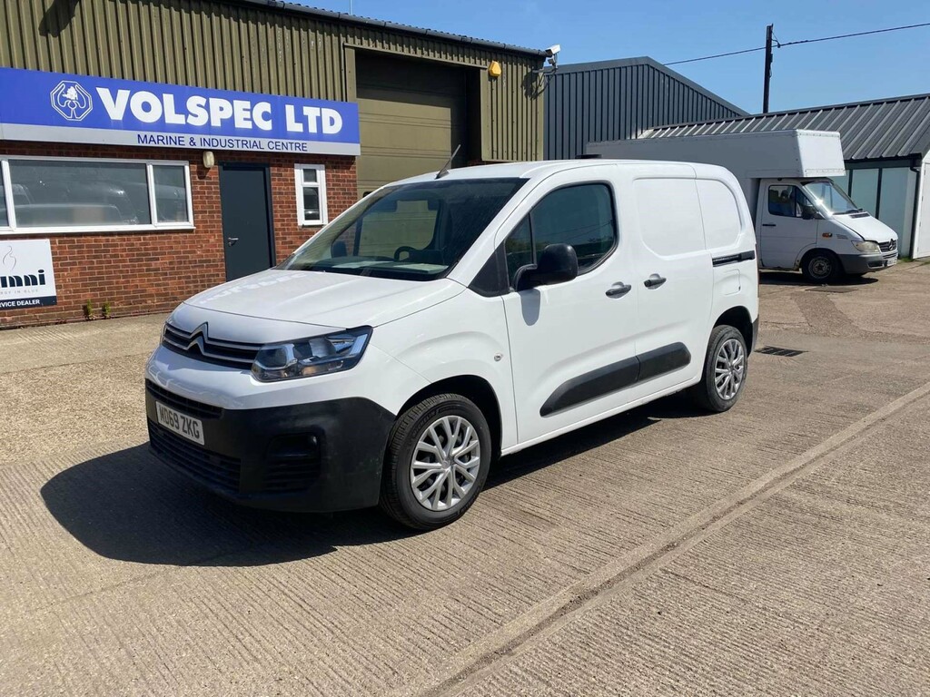 Citroen Berlingo Bluehdi 1000 Enterprise M Panel Van MD69ZKG White #3