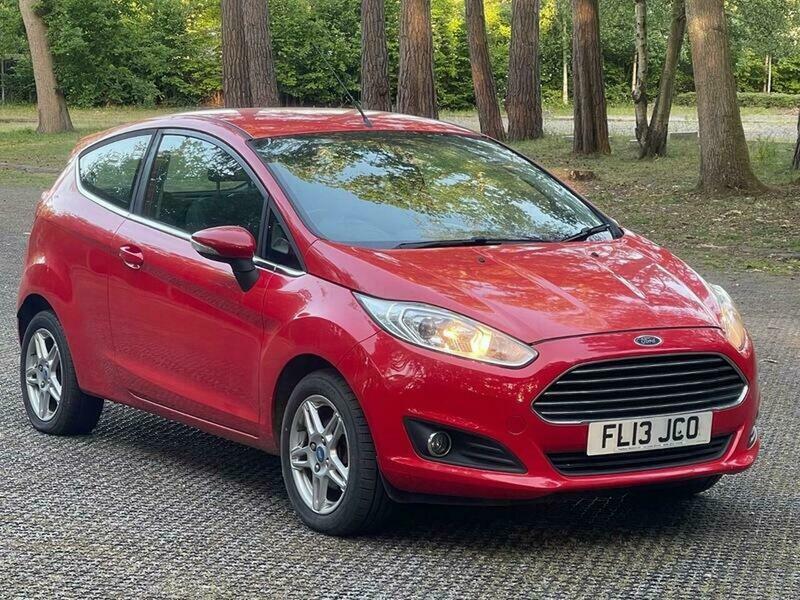 Ford Fiesta 1.5 Tdci Zetec Euro FL13JCO Red #5