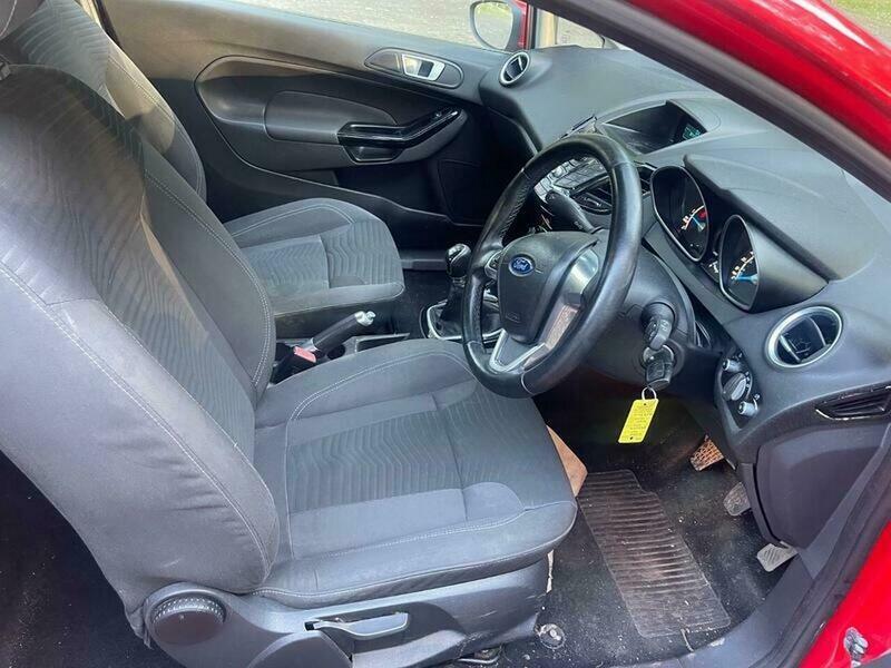 Ford Fiesta 1.5 Tdci Zetec Euro FL13JCO Red #4