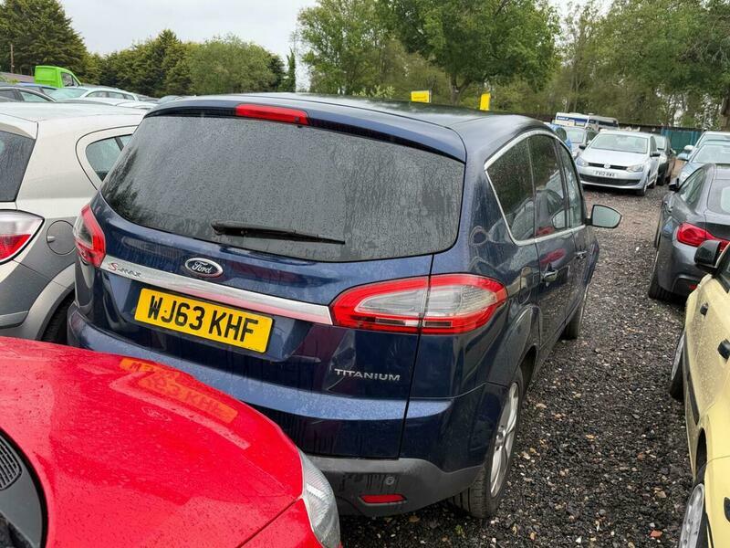 Ford S-Max 2.0 Tdci Titanium Powershift WJ63KHF Blue #5