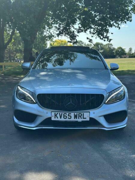 Mercedes-Benz C Class 2.1 C220d Amg Line KV65WRL Silver #2