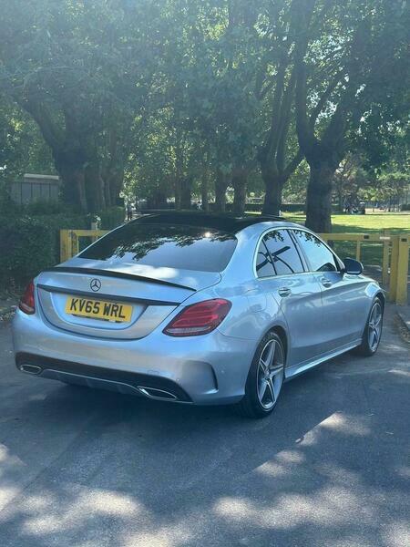 Mercedes-Benz C Class 2.1 C220d Amg Line KV65WRL Silver #6