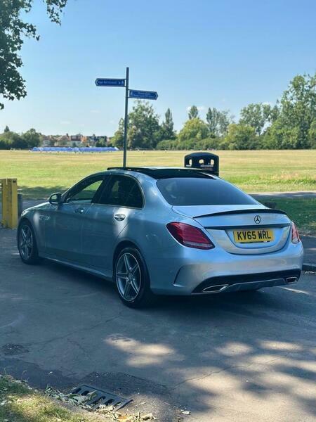 Mercedes-Benz C Class 2.1 C220d Amg Line KV65WRL Silver #4