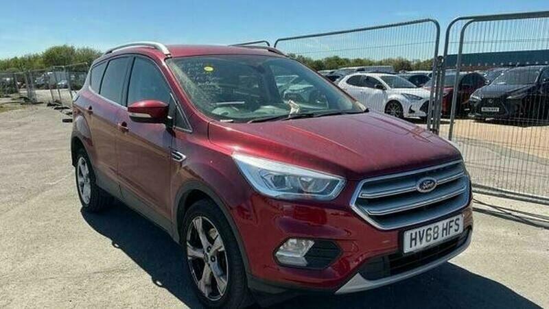 Ford Kuga 2.0 Tdci Titanium Powershift Red