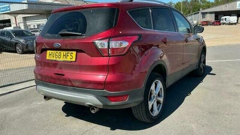 Ford Kuga 2.0 Tdci Titanium Powershift HV68HFS Red #5