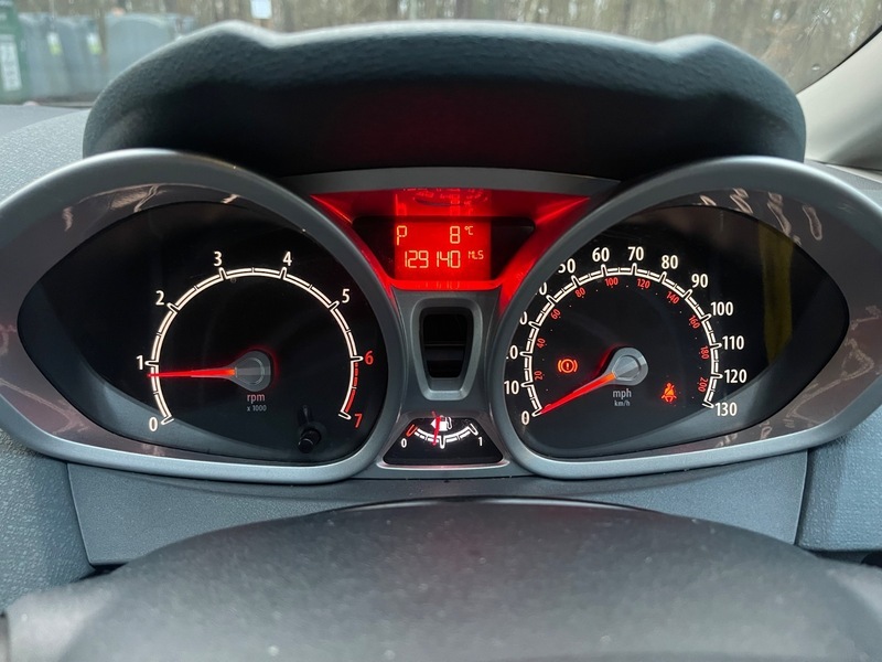 Ford Fiesta 1.4 Titanium MJ11YLK Black #6