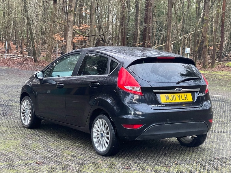Ford Fiesta 1.4 Titanium MJ11YLK Black #5