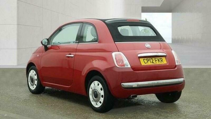 Fiat 500C 1.2 Lounge Euro 5 Red #4
