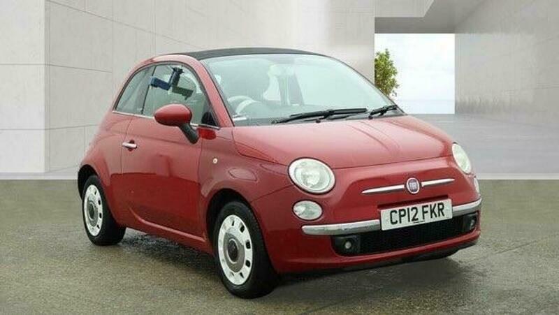 Fiat 500C 1.2 Lounge Euro 5 Red