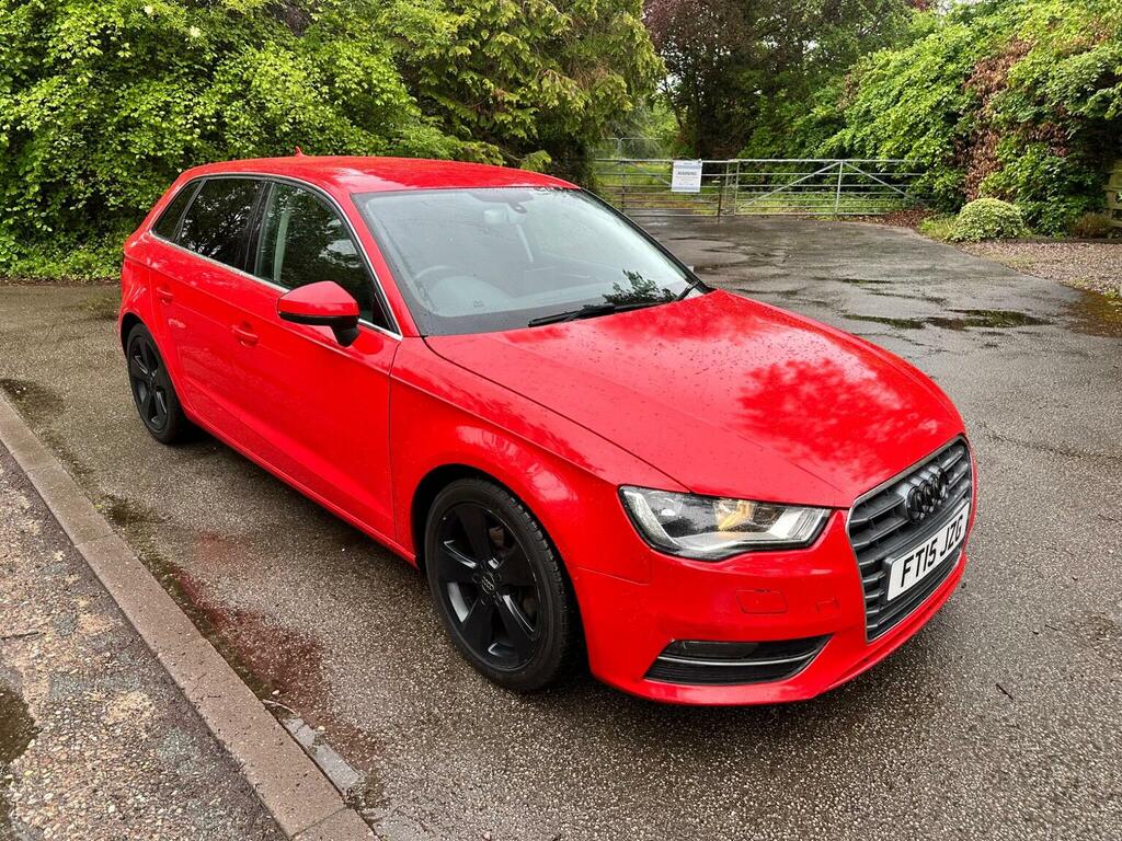 Audi A3 1.6 Tdi Sport Sportback Euro 6 Ss Red