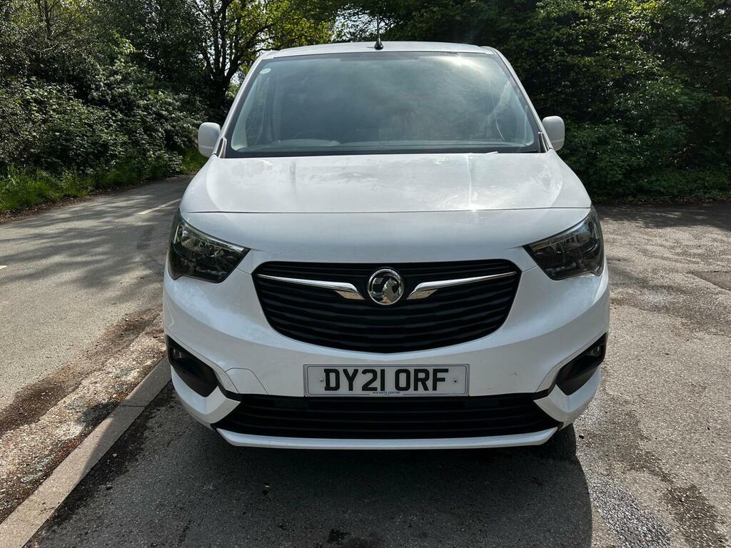 Vauxhall Combo 1.5 Turbo D 2300 Sportive L2 H1 Euro 6 DY21ORF White #2