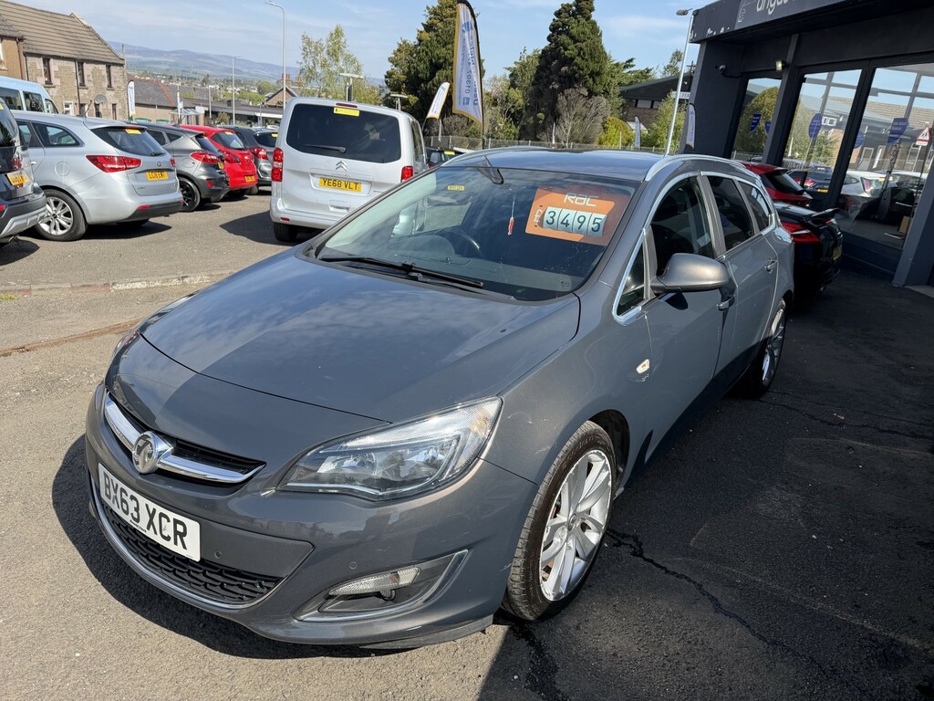 Vauxhall Astra Estate 2.0 Cdti Sri 2013 BX63XCR Grey #3