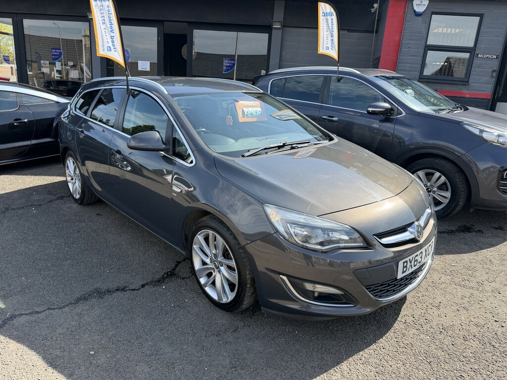 Vauxhall Astra Estate 2.0 Cdti Sri 2013 BX63XCR Grey #2
