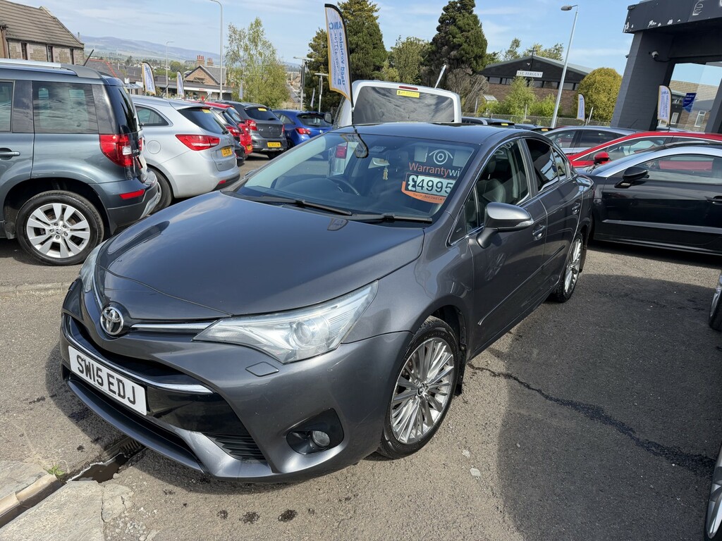 Toyota Avensis Saloon 2.0 D-4d Excel 2015 SW15EDJ Grey #2