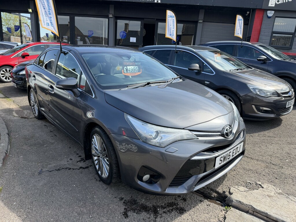 Toyota Avensis Saloon 2.0 D-4d Excel 2015 SW15EDJ Grey #3