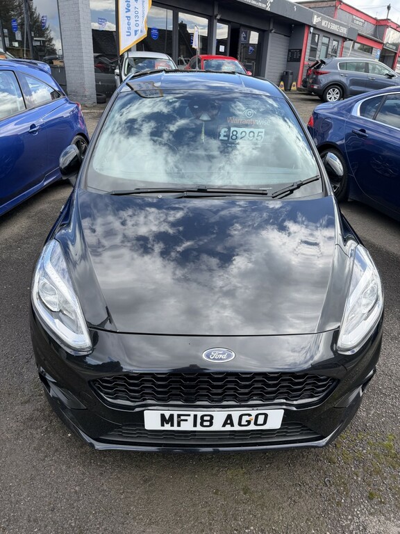 Ford Fiesta Hatchback 1.0 T Ecoboost St-line 2018 Black