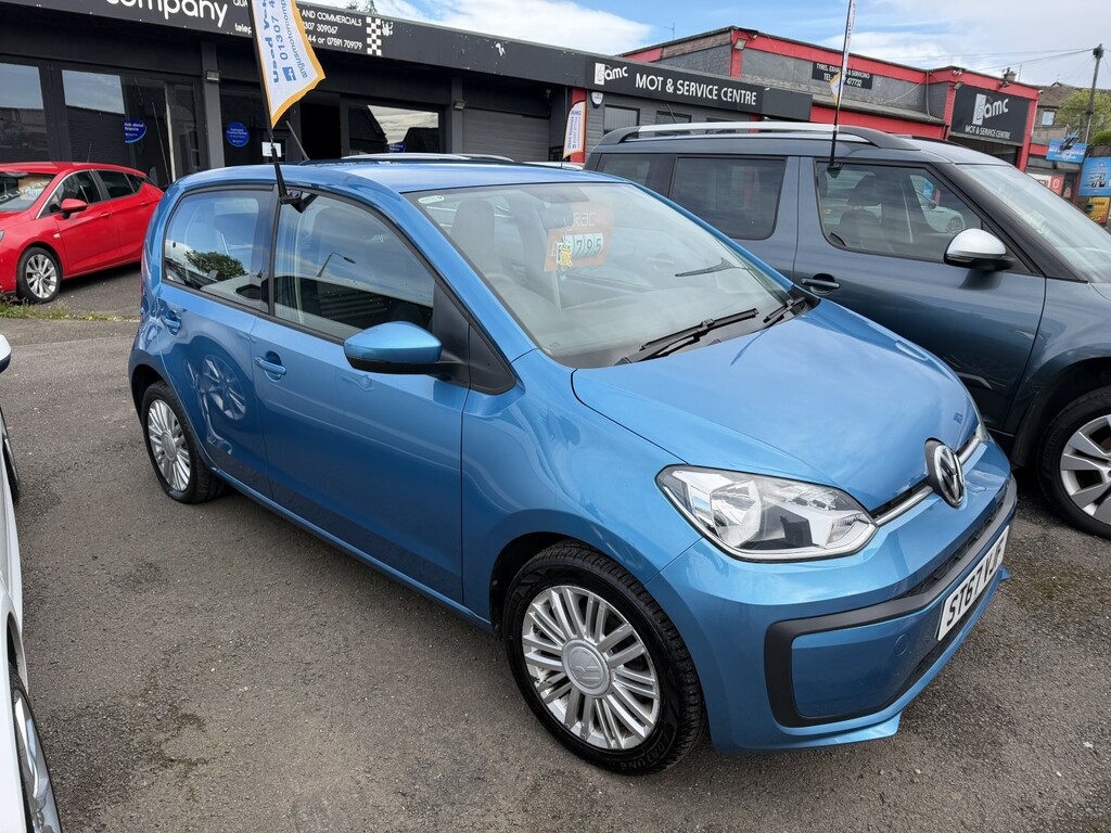 Volkswagen Up Hatchback 1.0 Move Up 2017 ST67VJF Blue #3