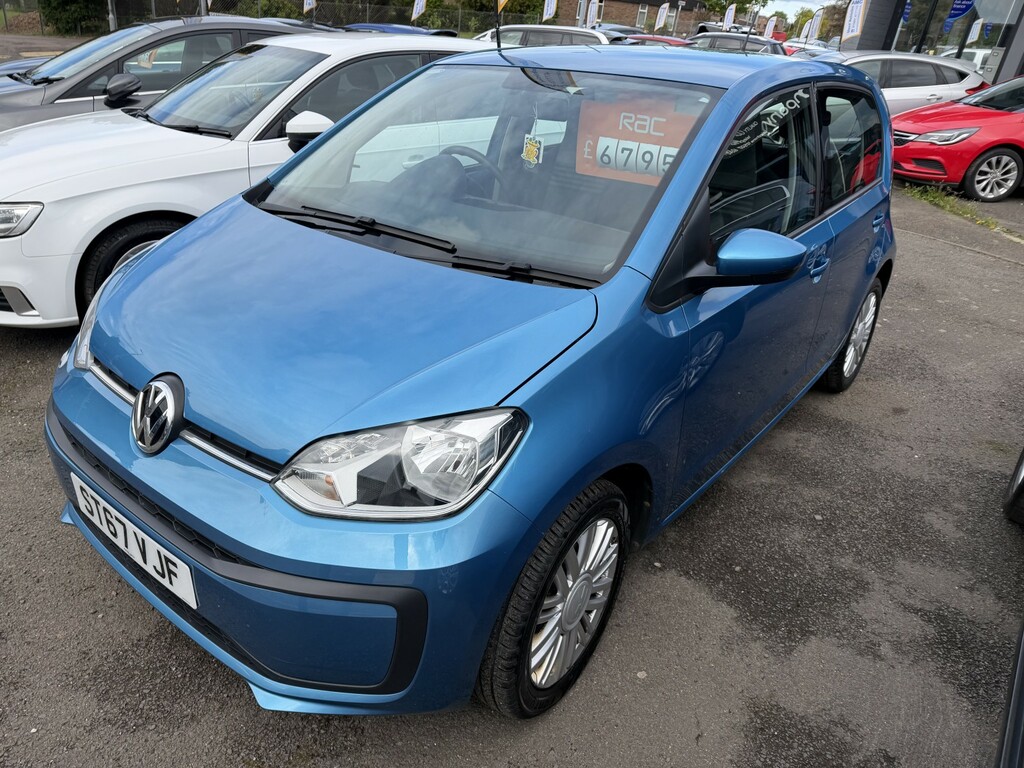 Volkswagen Up Hatchback 1.0 Move Up 2017 ST67VJF Blue #2