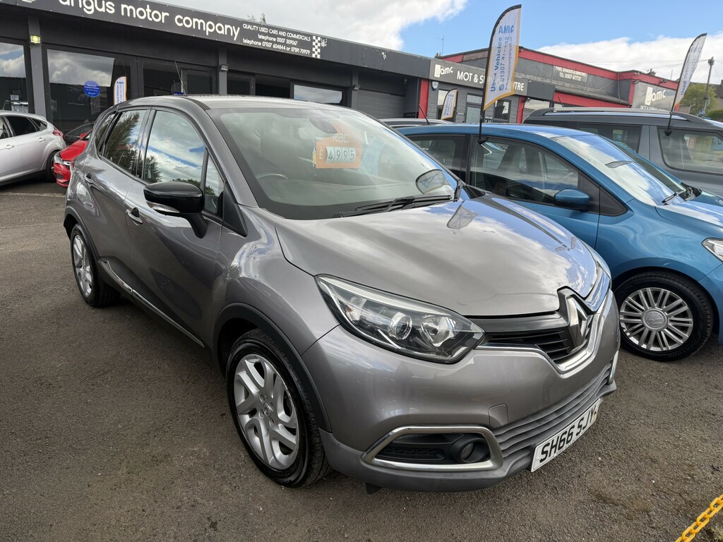 Renault Captur Suv 1.5 Dynamique Nav Dci 90 2016 SH66SJY Grey #2