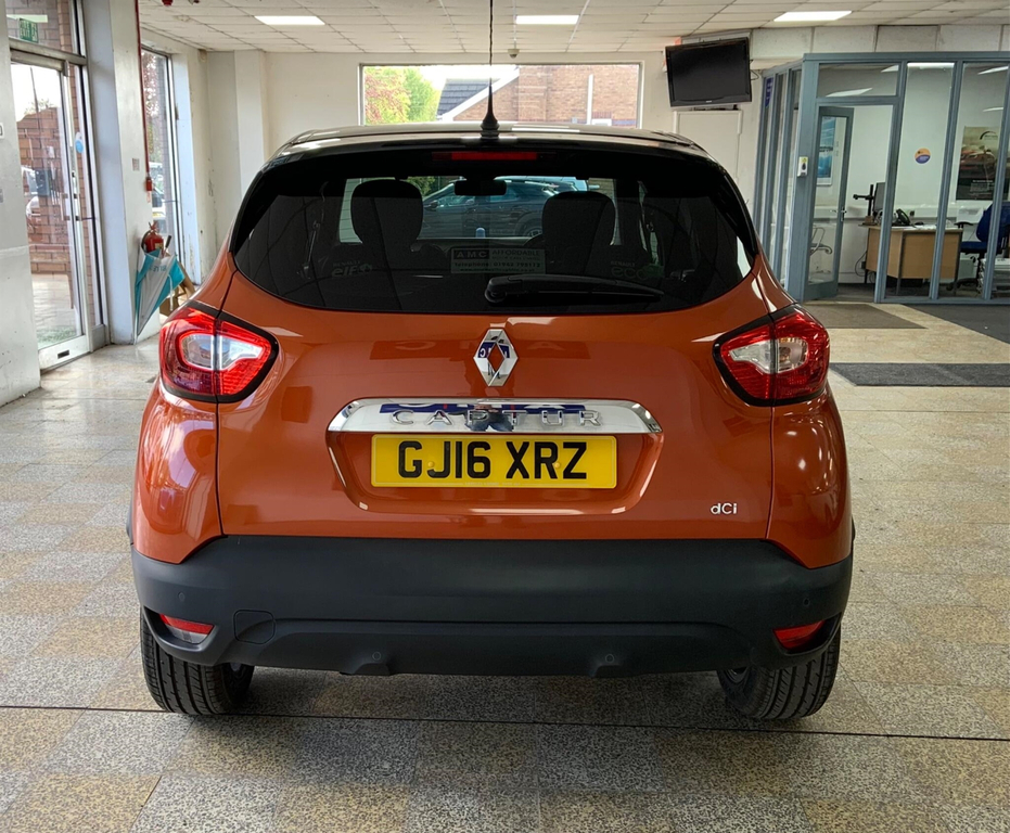 Renault Captur 1.5 Dci Energy Dynamique S Nav Euro 6 Ss 5 GJ16XRZ Orange #6