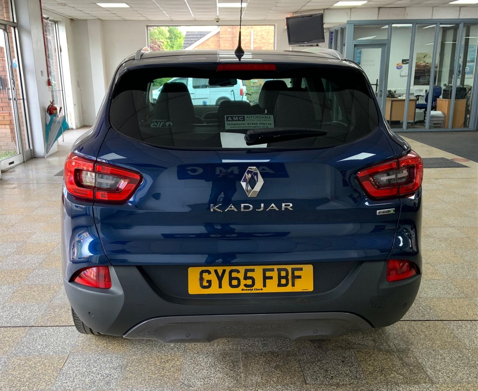 Renault Kadjar 1.5 Dci Signature Nav Euro 6 Ss GY65FBF Blue #6