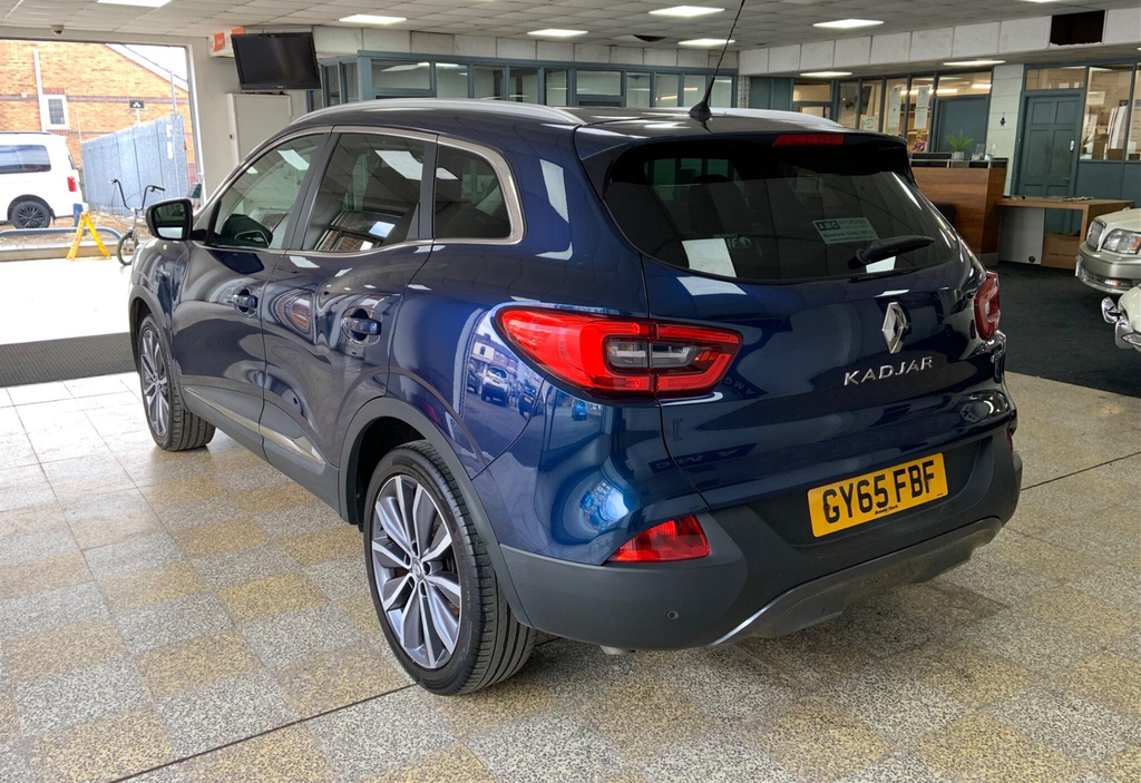 Renault Kadjar 1.5 Dci Signature Nav Euro 6 Ss GY65FBF Blue #5
