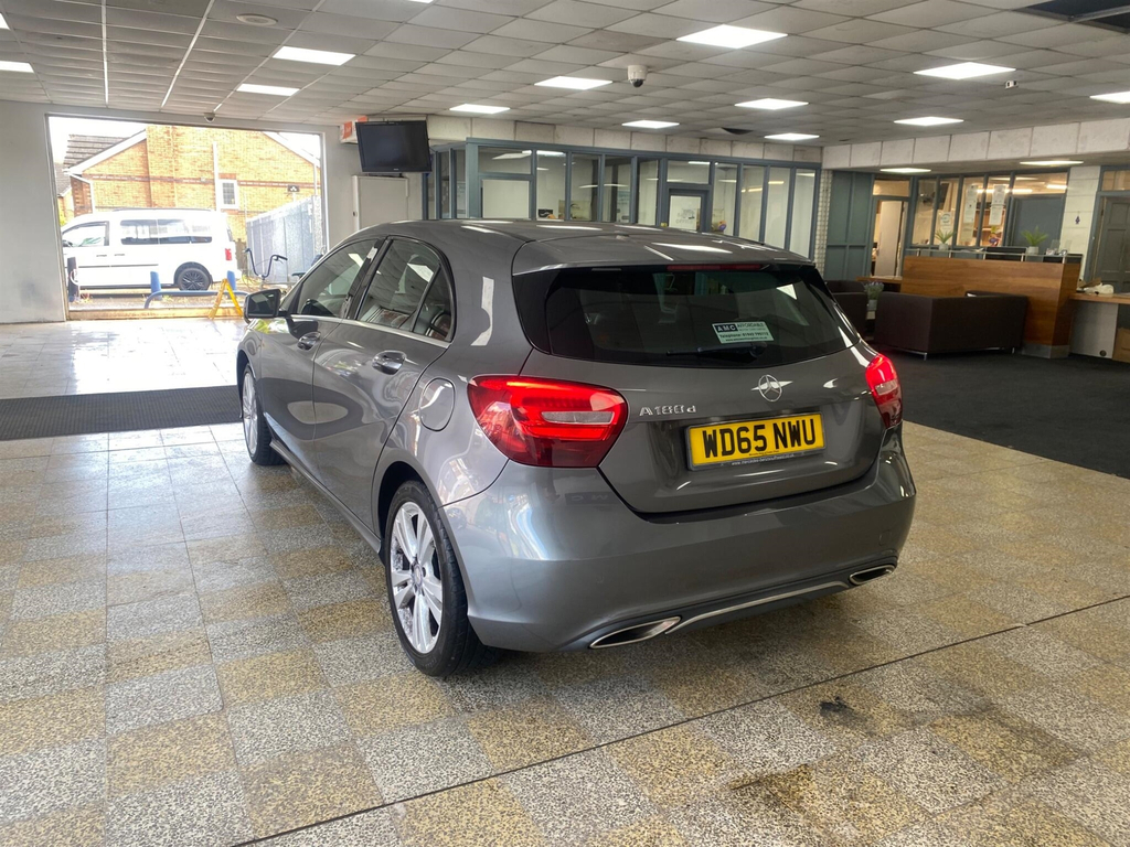 Mercedes-Benz A Class 1.5 Sport 7G-dct Euro 6 Ss WD65NWU Grey #5