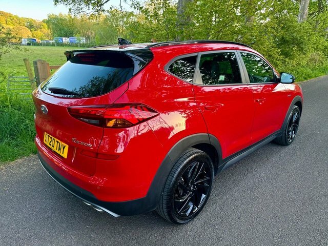 Hyundai Tucson 1.6 Crdi Mhev N Line Suv Hybrid ST20TMY Red #4