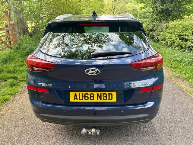 Hyundai Tucson 1.6 Gdi Se Nav Suv Euro 6 S S AU68NBD Blue #5