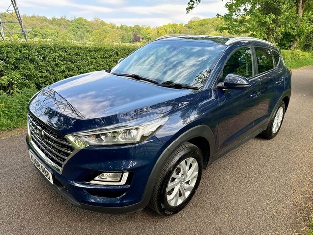 Hyundai Tucson 1.6 Gdi Se Nav Suv Euro 6 S S AU68NBD Blue #2