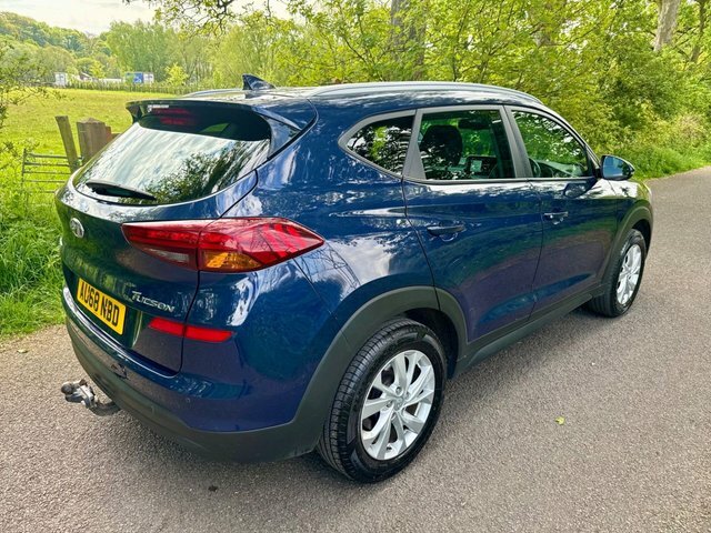 Hyundai Tucson 1.6 Gdi Se Nav Suv Euro 6 S S AU68NBD Blue #4