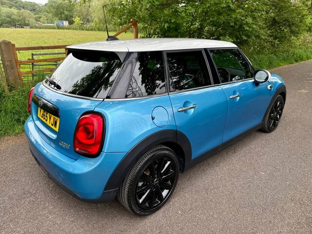 Mini Hatch 1.5 Cooper Hatchback Euro 6 YJ65YJW Blue #4