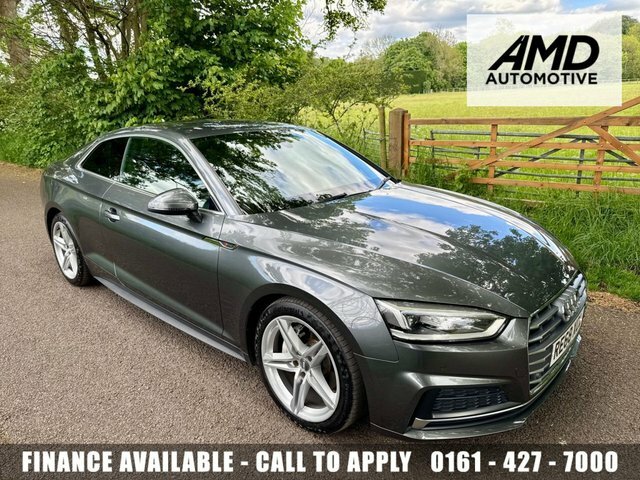 Audi A5 2.0 Tdi 40 S Line Coupe S Tronic Quattr Grey
