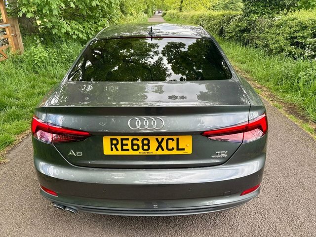 Audi A5 2.0 Tdi 40 S Line Coupe S Tronic Quattr RE68XCL Grey #5