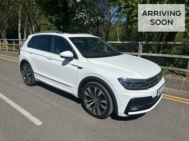 Volkswagen Tiguan 2.0 Tdi R-line Suv 4Motion Euro White