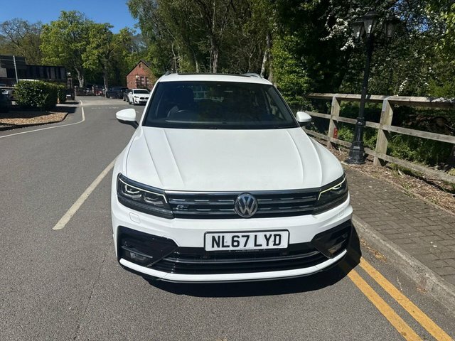 Volkswagen Tiguan 2.0 Tdi R-line Suv 4Motion Euro NL67LYD White #6