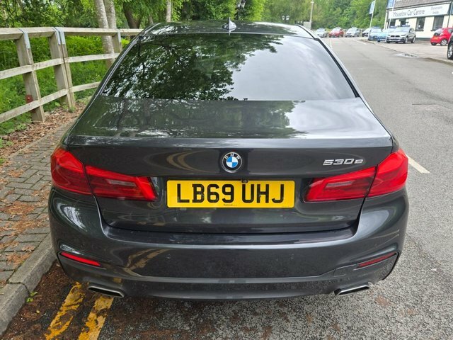BMW 5 Series 2.0 530E 9.2Kwh M Sport Saloon Plug-in LB69UHJ Grey #5