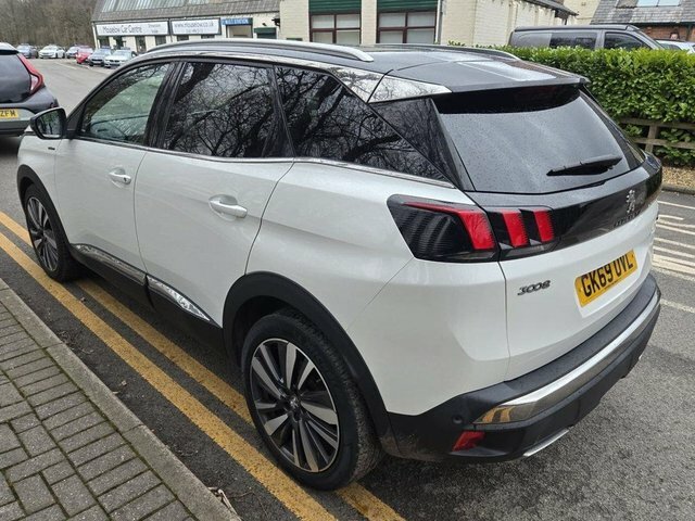 Peugeot 3008 2.0 Bluehdi Gt Line Premium Suv Eat Eur GK69OVL White #3
