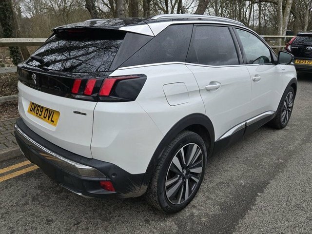 Peugeot 3008 2.0 Bluehdi Gt Line Premium Suv Eat Eur GK69OVL White #4