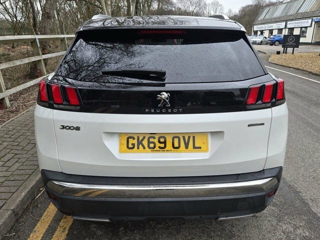 Peugeot 3008 2.0 Bluehdi Gt Line Premium Suv Eat Eur GK69OVL White #5