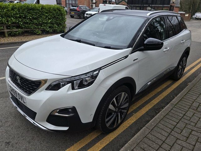 Peugeot 3008 2.0 Bluehdi Gt Line Premium Suv Eat Eur GK69OVL White #2
